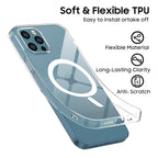 Tech-Protect FlexAir MagSafe dėklas iPhone 12/12 Pro – skaidrus -- iPhone 12