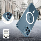 Tech-Protect FlexAir MagSafe dėklas iPhone 12/12 Pro – skaidrus -- iPhone 12