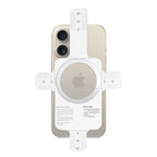 Tech-Protect 2in1 MagSafe žiedas MMP-110 - sidabrinis / sidabrinis -- Cell phone holders