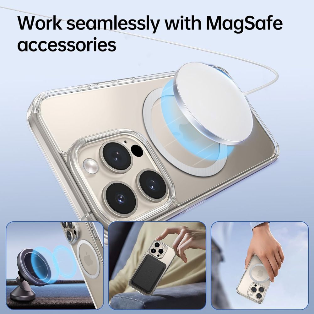 Tech-Protect 2in1 MagSafe žiedas MMP-110 - sidabrinis / sidabrinis -- Cell phone holders
