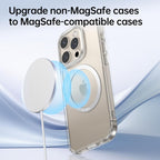 Tech-Protect 2in1 MagSafe žiedas MMP-110 - sidabrinis / sidabrinis -- Cell phone holders