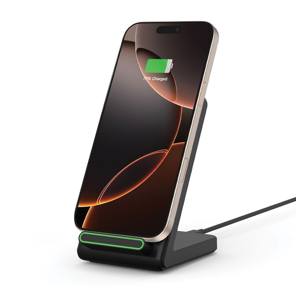 Tech-Protect QI15W-A40 belaidis įkroviklis - juodas -- Cell phone chargers