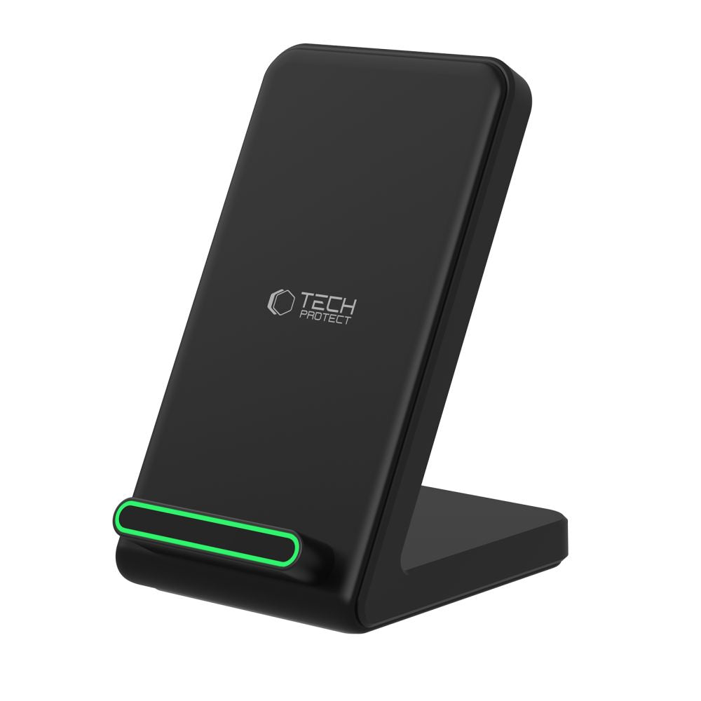Tech-Protect QI15W-A40 belaidis įkroviklis - juodas -- Cell phone chargers