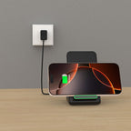 Tech-Protect QI15W-A40 belaidis įkroviklis - juodas -- Cell phone chargers