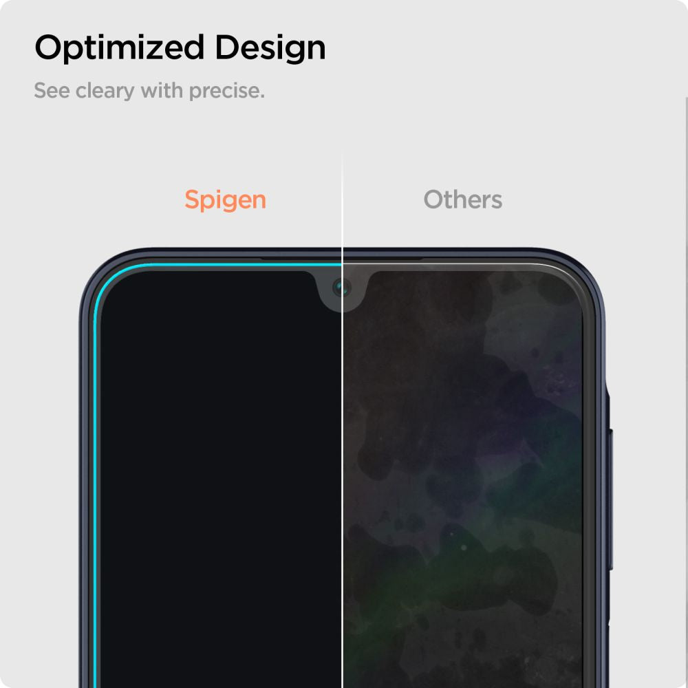 Spigen Glas.TR Slim grūdintas stiklas Samsung Galaxy A16 4G/5G (2 vnt.) – skaidrus -- Samsung Galaxy A16