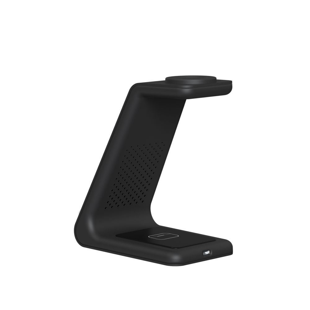 Tech-Protect QI15W-A36 3in1 įkrovimo stotelė skirta Apple - juodas -- Cell phone chargers