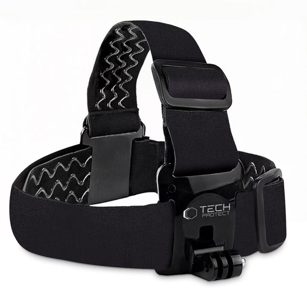 Tech-Protect GA100 galvos tvirtiklis GoPro / DJI - Juodas -- Cycling Accessories