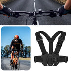 Tech-Protect GA100 krūtinės tvirtiklis GoPro / DJI - Juodas -- Cycling Accessories