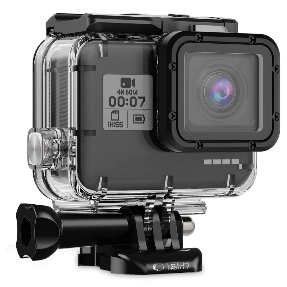 Tech-Protect GA200 dėklas GoPro Hero 5/6/7 – skaidrus -- Others