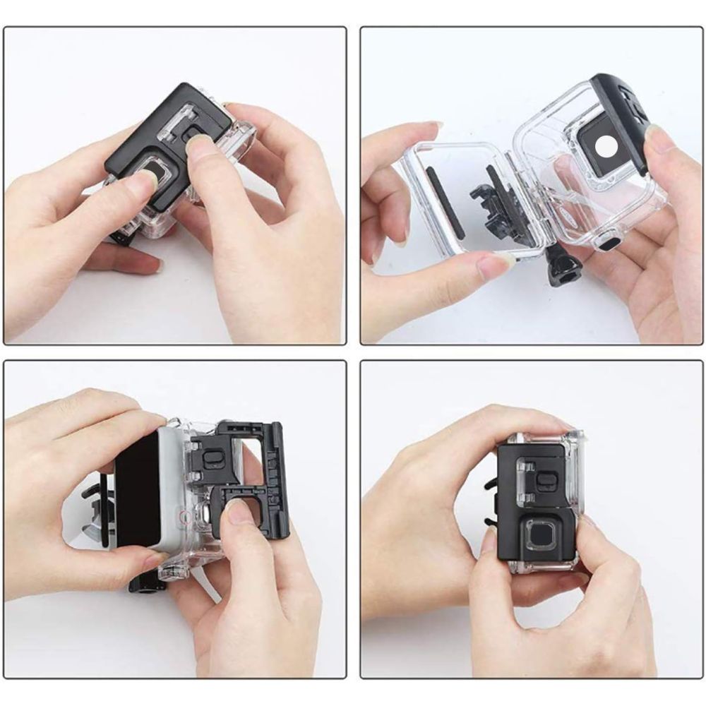 Tech-Protect GA200 dėklas GoPro Hero 5/6/7 – skaidrus -- Others