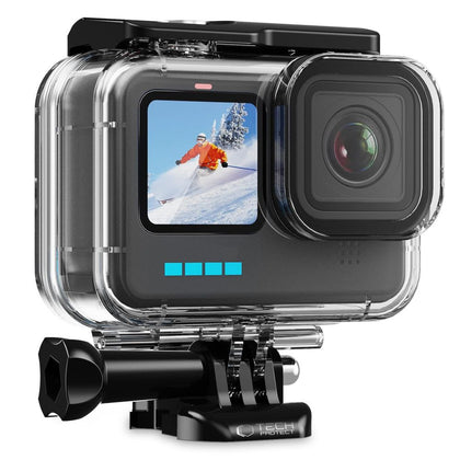 Tech-Protect GA200 vandeniui atsparus dėklas GoPro Hero 9–12 – skaidrus -- Others