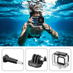 Tech-Protect GA200 vandeniui atsparus dėklas GoPro Hero 9–12 – skaidrus -- Others