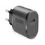 SBS TETR1CPD25 25W USB-C sieninis įkroviklis su Power Delivery - juodas -- Cell phone chargers