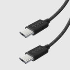 SBS TECABLETISSUETCK USB-C - USB-C 1.5m 60W pintas laidas - juodas -- Cell phone cables