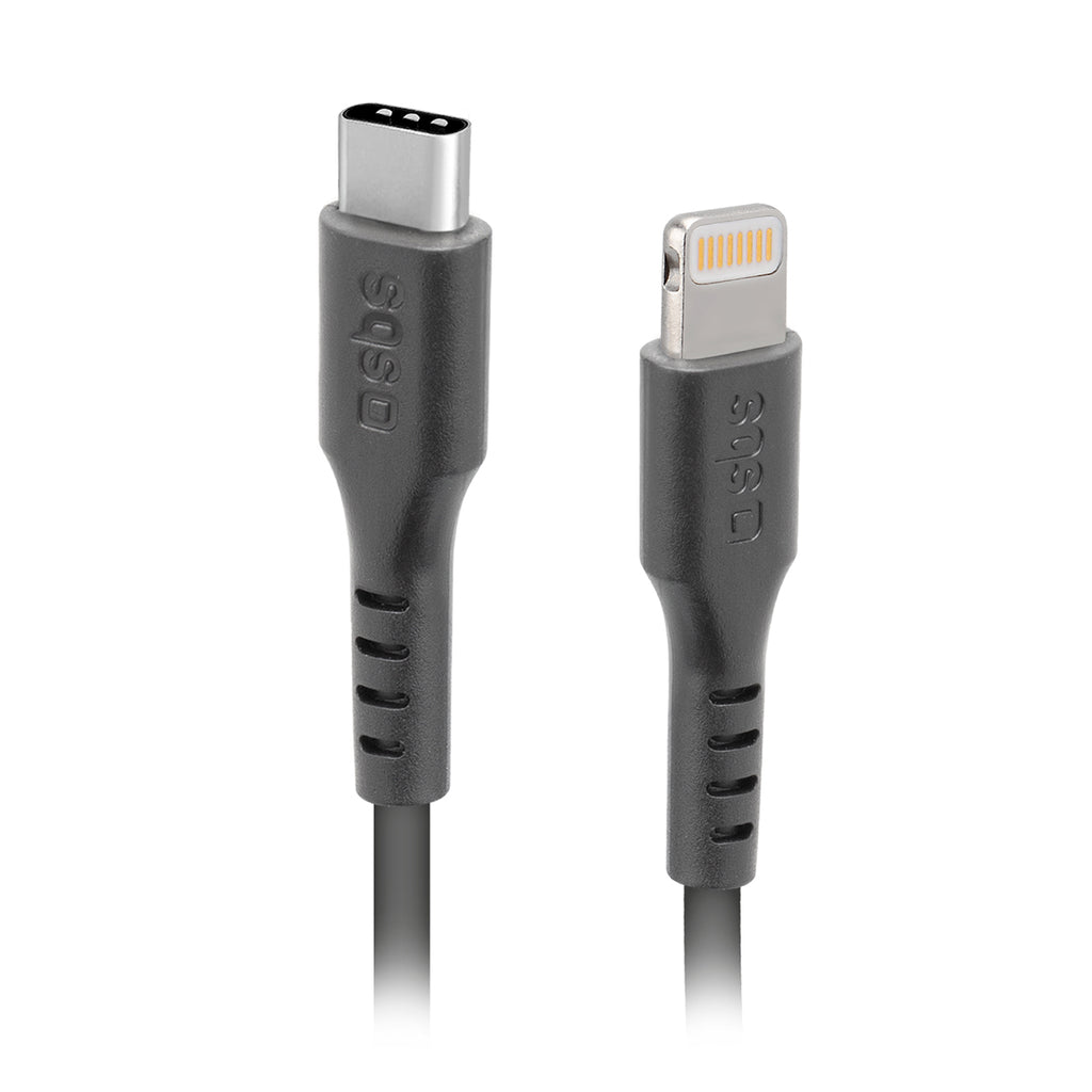 SBS TECABLELIGTC1K USB-C - Lightning laidas 1m - juodas