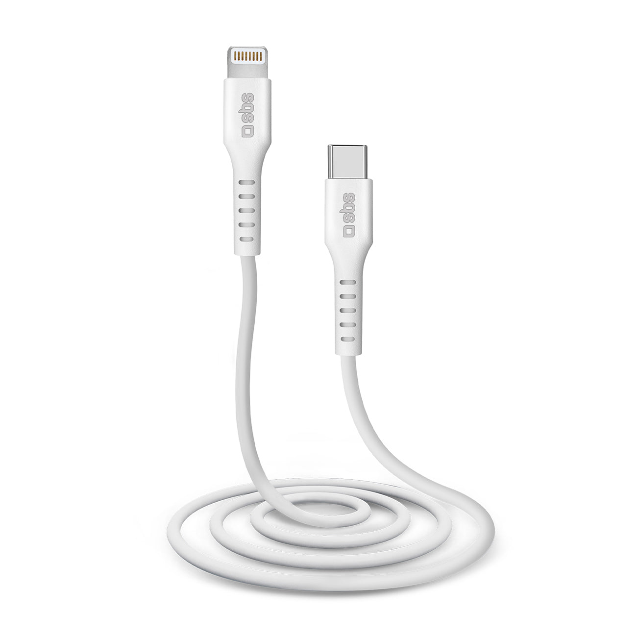 SBS TECABLELIGTC1W USB-C - Lightning laidas MFi Certified, 1m - baltas