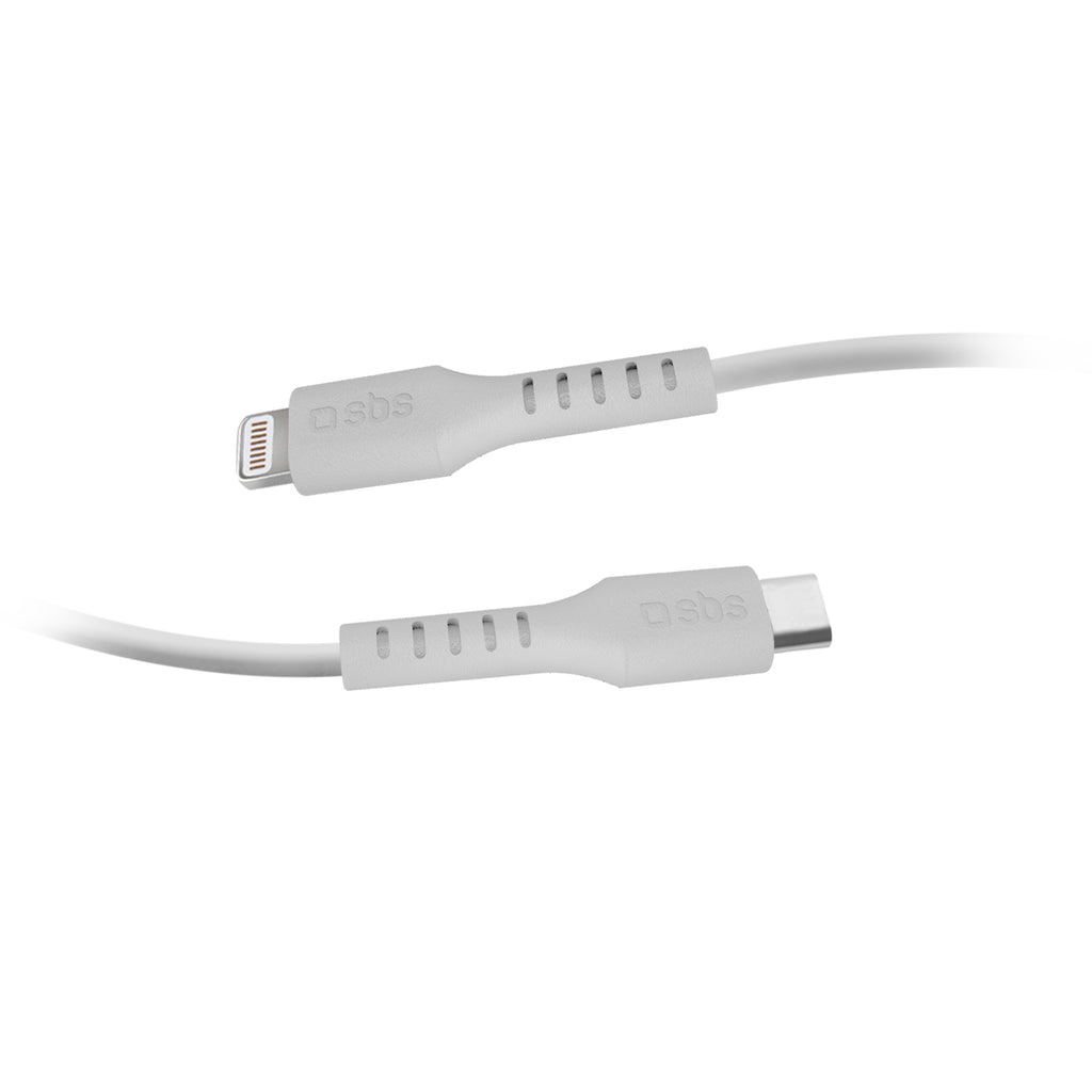 SBS TECABLELIGTC2W USB-C - Lightning laidas 2 m - baltas