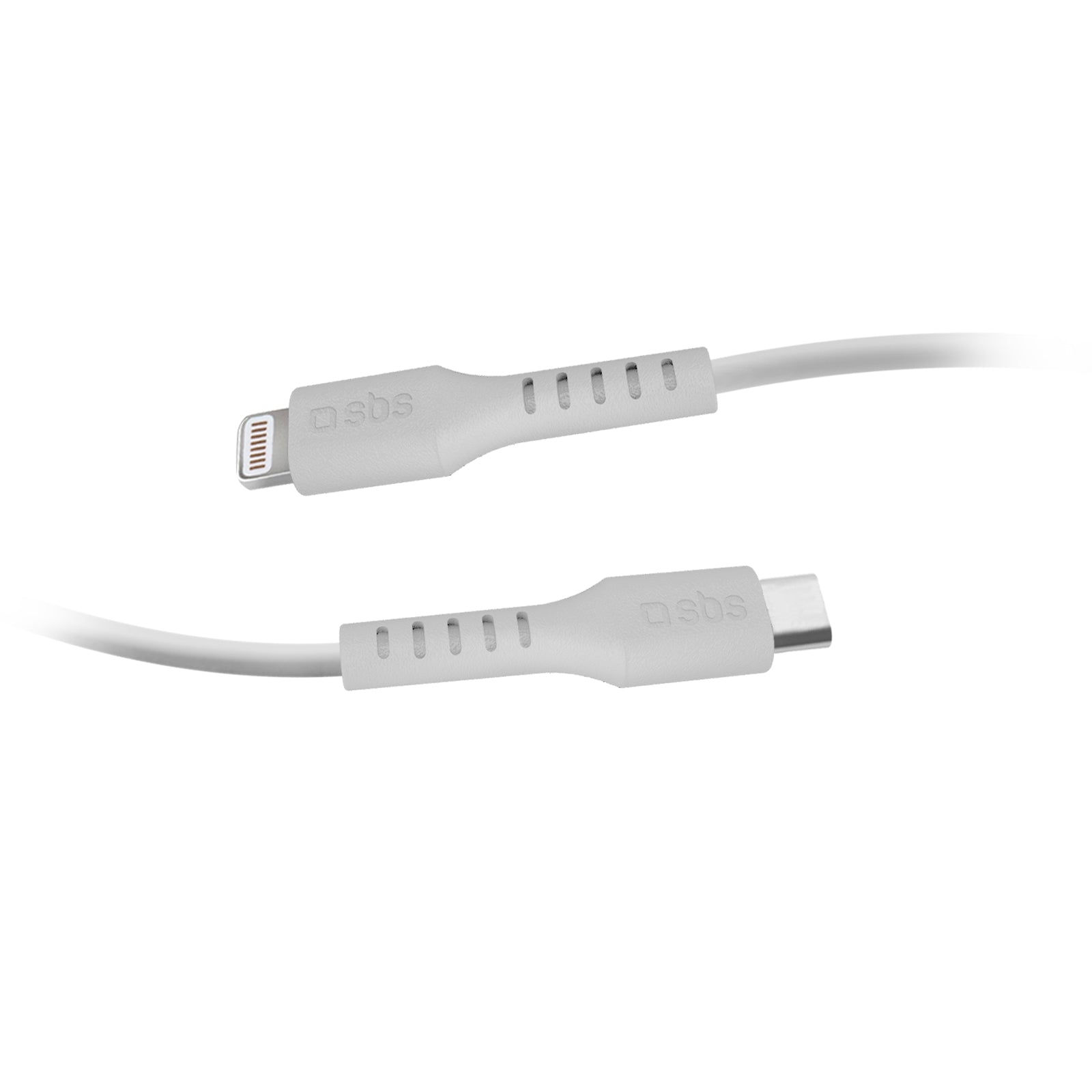 SBS TECABLELIGTC2W USB-C - Lightning laidas 2 m - baltas