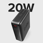 SBS išorinė baterija TEBB10000HDPD20K 10000 mAh su Power Delivery - juoda