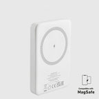 SBS išorinė baterija TEBB5000MAG1CW 5000 mAh USB-C, suderinama su MagSafe - balta