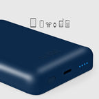 SBS išorinė baterija TEBB5000MAG1CB 5000 mAh suderinama su MagSafe - mėlyna
