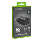 SBS TETRGAN1C65W 65W GaN Power Delivery įkroviklis - juodas