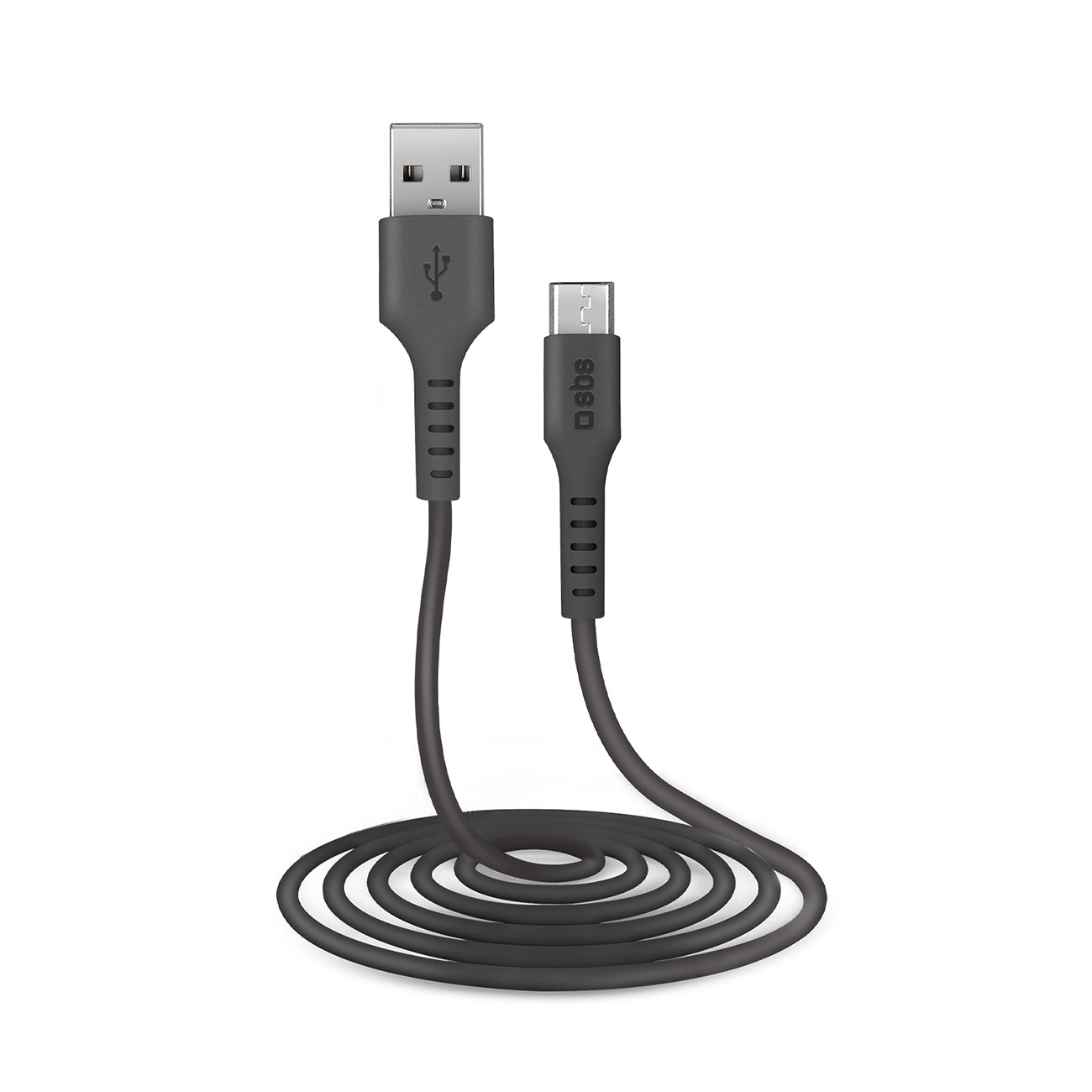 SBS TECABLEMICRO2K USB-A - Micro-USB laidas 2 m - juodas