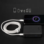 SBS TECABLETISSUETCCG USB-C - USB-C 1.5m 60W pintas laidas - pilkas