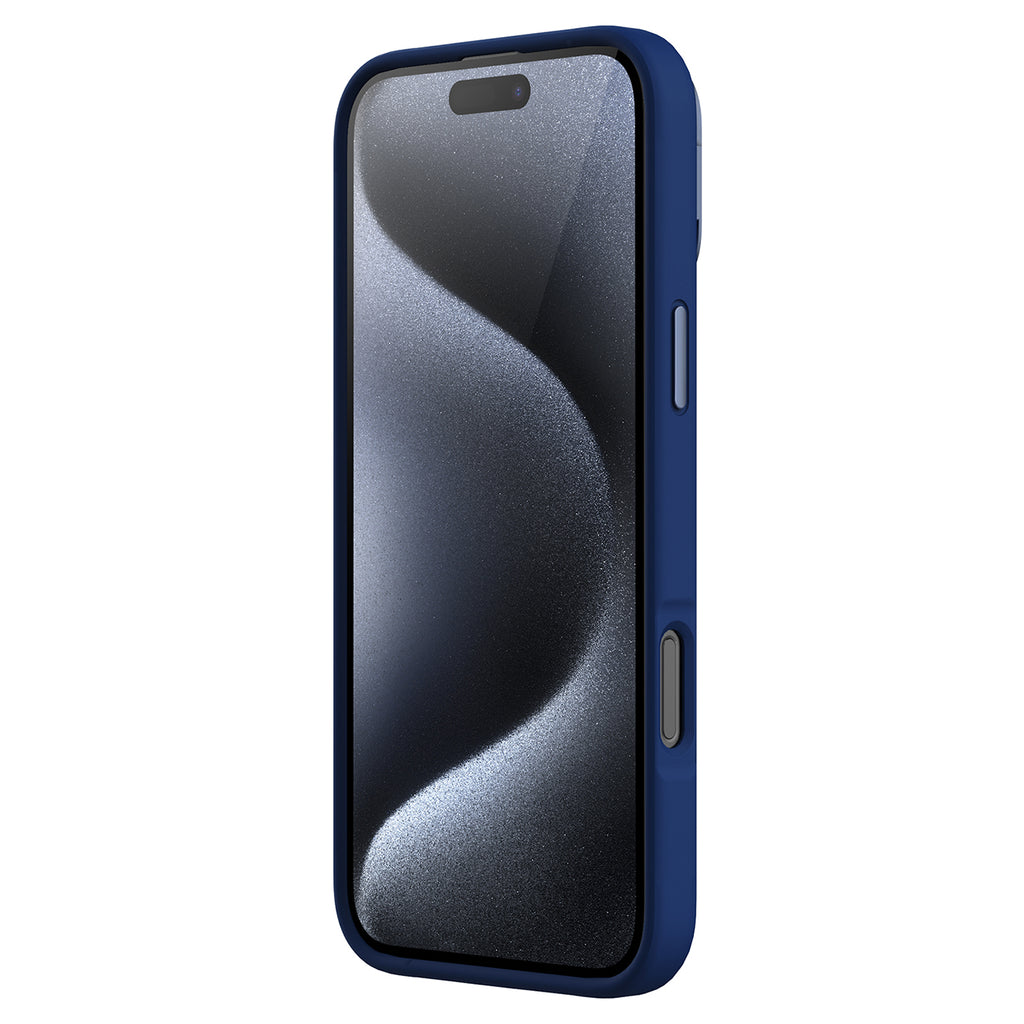 LensWing magnetinis dėklas iPhone 16 Pro – mėlynas