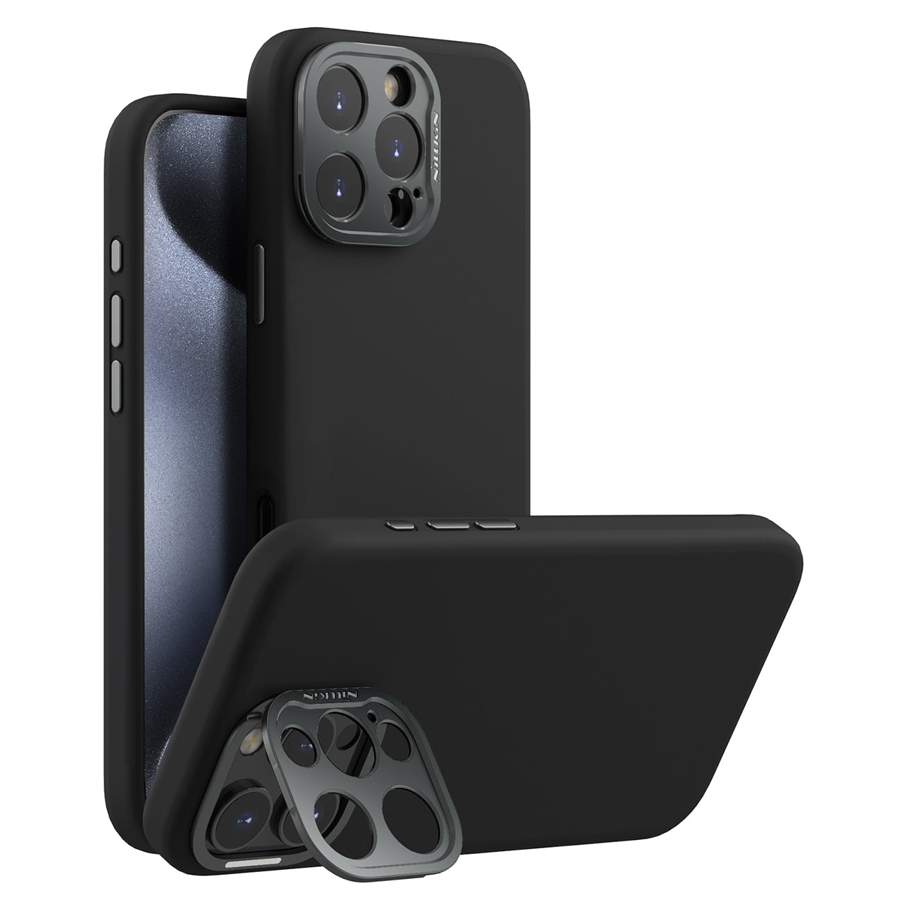 LensWing magnetinis dėklas iPhone 16 Pro Max – juodas