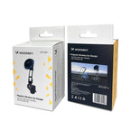 Wozinsky WCT5-6S2Y automobilinis laikiklis su Qi/MagSafe 15W belaidžiu įkrovikliu ir oro grotelių ventiliatoriumi juodas
