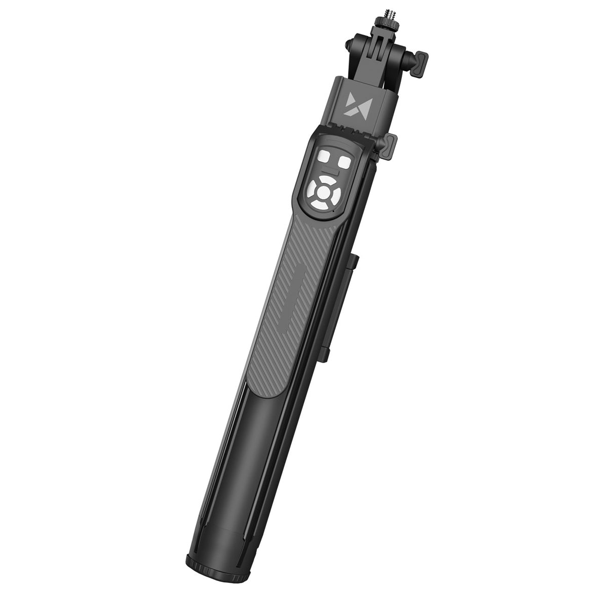 Wozinsky WST-360YS Asmenukių lazda su trikojo funkcija ir 360° AI automatiniu veido sekimu bei gestų valdymu - Juoda --...