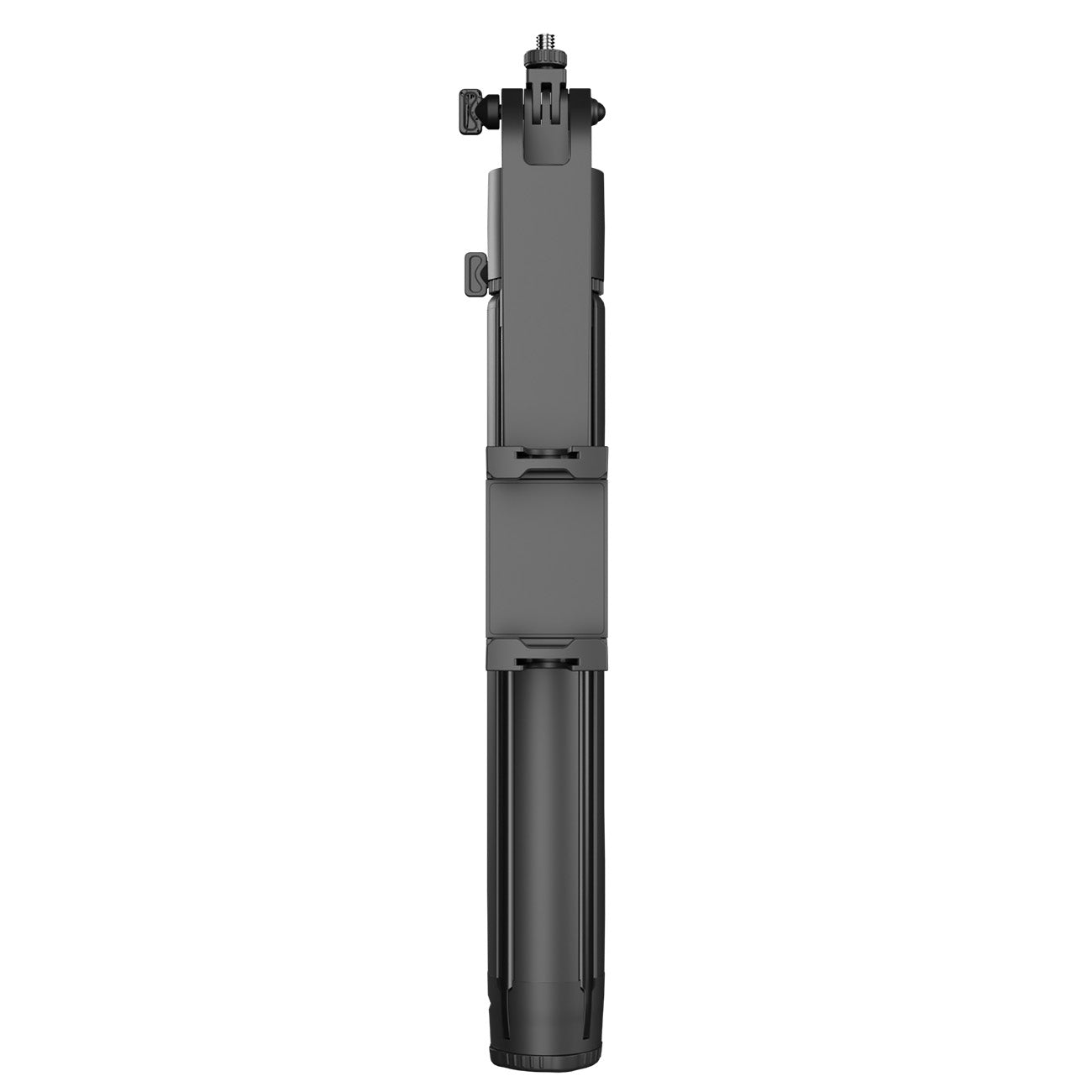 Wozinsky WST-360YS Asmenukių lazda su trikojo funkcija ir 360° AI automatiniu veido sekimu bei gestų valdymu - Juoda --...