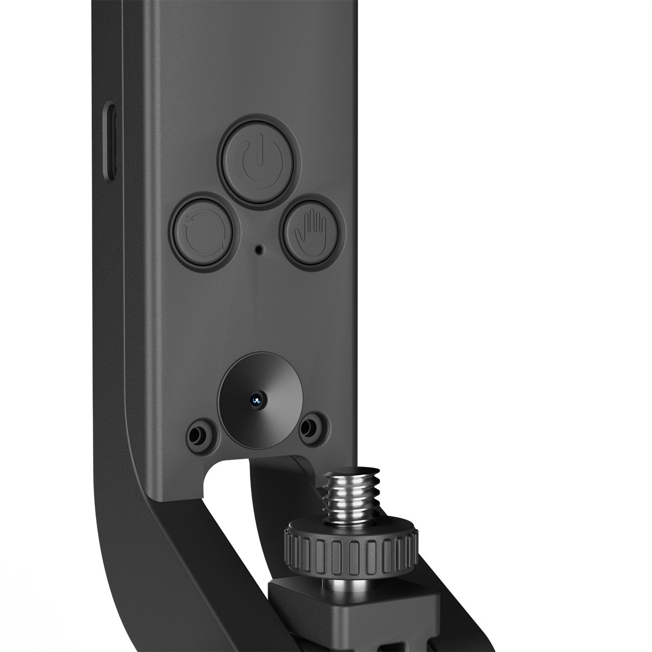 Wozinsky WST-360YS Asmenukių lazda su trikojo funkcija ir 360° AI automatiniu veido sekimu bei gestų valdymu - Juoda --...