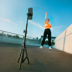 Wozinsky WRLD-00Y1S trikojis – patvarus anglies plieno trikojis 1,7 m matinis – juodas -- Selfie Sticks & Tripods
