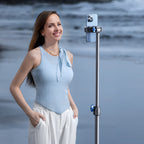 Wozinsky WRLD-00Y1S trikojis – patvarus anglies plieno trikojis 1,7 m matinis – juodas -- Selfie Sticks & Tripods