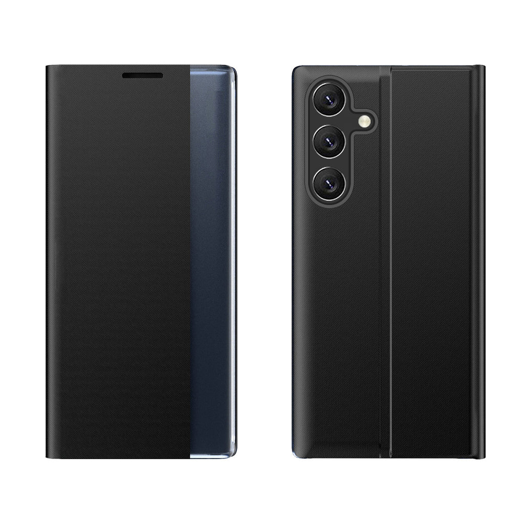 Samsung Galaxy A36 atverčiamas dėklas su stovu – juodas