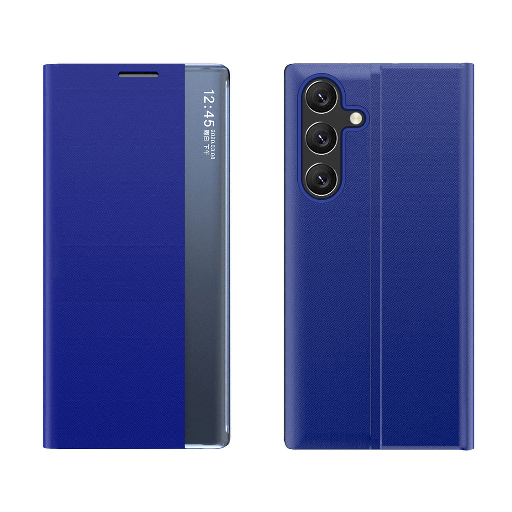 Samsung Galaxy A36 atverčiamas dėklas su stovu – mėlynas