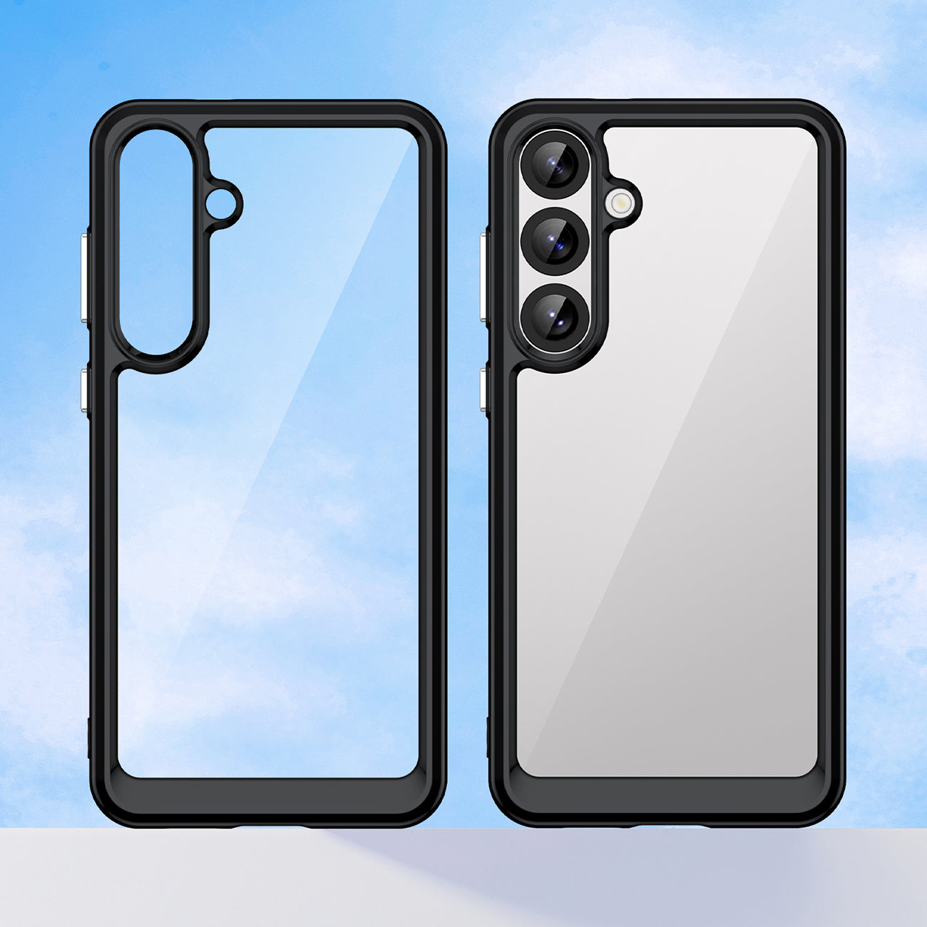 Outer Space dėklas Samsung Galaxy A36 – juodas