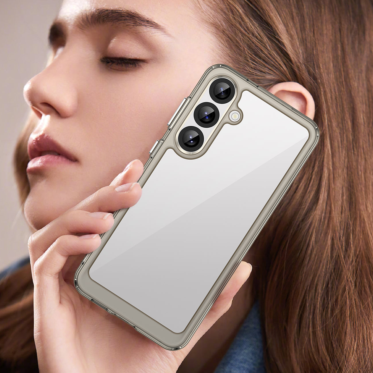 Outer Space dėklas Samsung Galaxy A36 – juodas