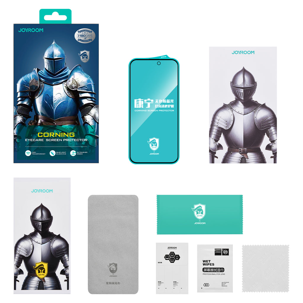 Joyroom grūdintas stiklas iPhone 15/16 Plus (Eyecare)