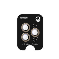 Joyroom JR-MFY0263 Stiklinė ekrano apsauga, skirta iPhone 16 Pro/16 Pro Max objektyvams – ruda