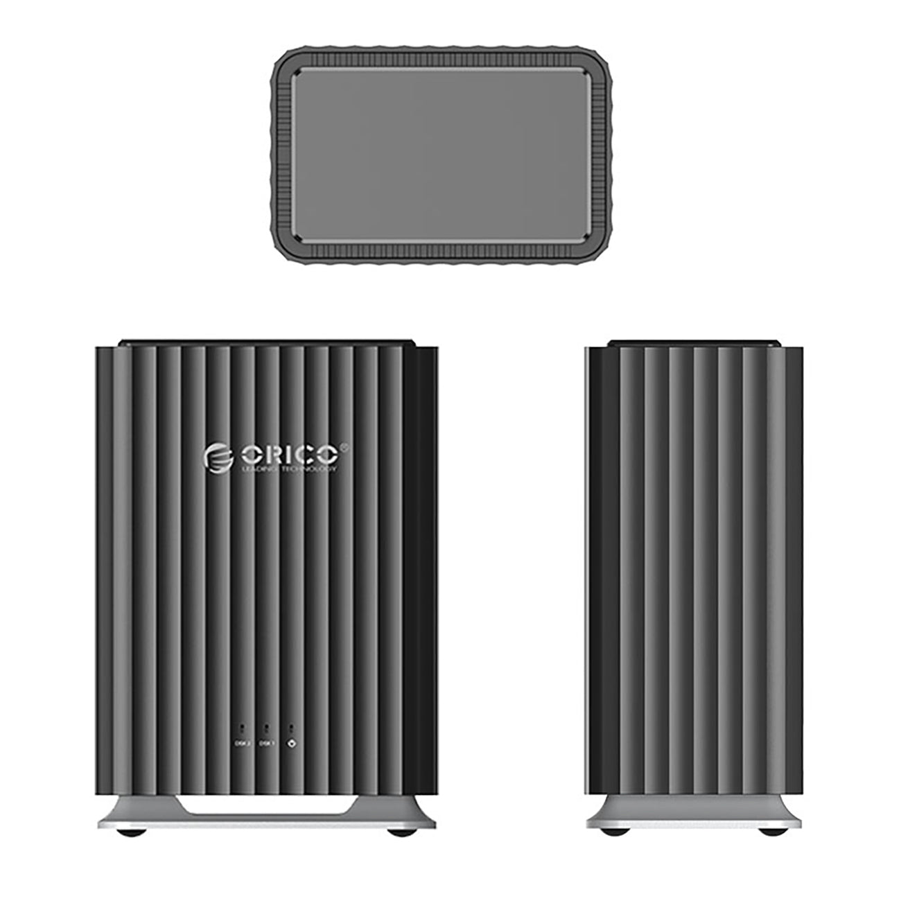 Orico 9728C3 Dual-Big DAS sprendimas 2 x 2.5" HDD/SSD / 3.5" HDD - juoda -- Hard Drive Adapters