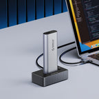 Orico IT18C3 doko stotis M.2 NVMe/SATA diskams - pilka -- Hard Drive Adapters