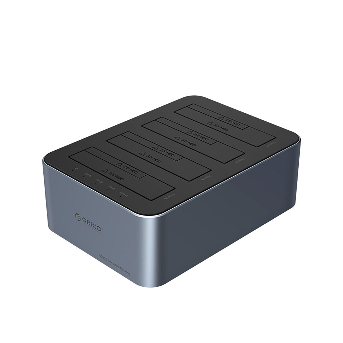 Orico 6646C3-C 4 diskų dokavimo stotis su autonominio klonavimo funkcija 2.5"/3.5" SATA HDD/SSD - Pilka -- Hard Drive...