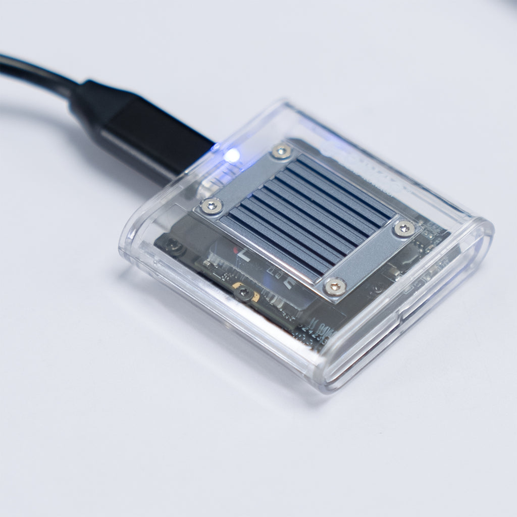 Orico TC20-M2-10G M.2 NVMe USB-C 3.2 disko kišenė - skaidri -- Hard Drive Adapters