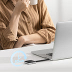 Orico AP30-G2 M.2 NVME magnetinė diskų dėklas MagSafe USB-C 3.2 - Juoda -- Hard Drive Adapters
