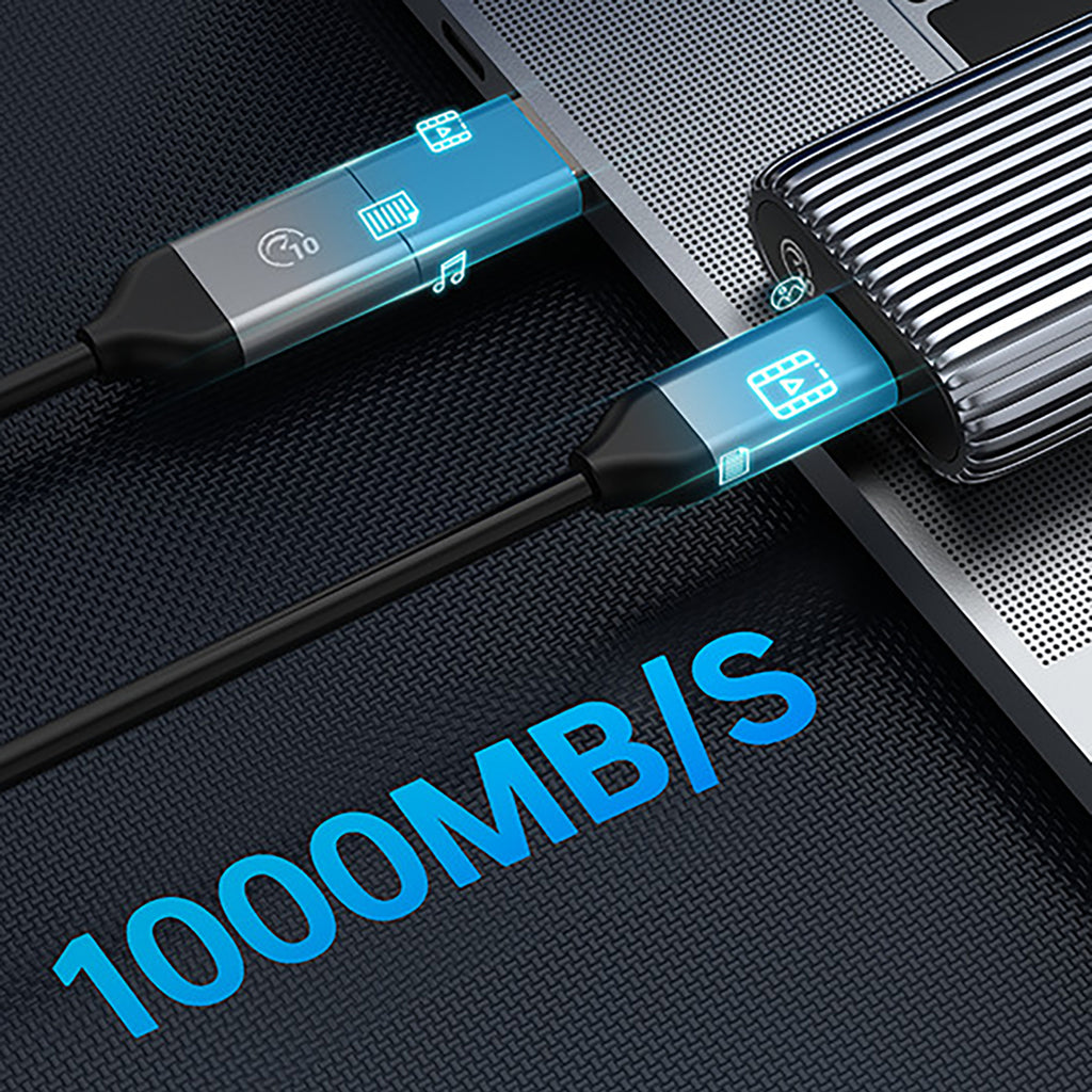 Orico AM2C3-G2 M.2 NVMe USB-C 3.2 disko kišenė - pilka -- Hard Drive Adapters