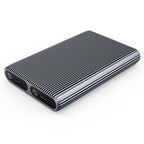 Orico AM2C3-2N dvigubas diskų šaltis dviems M.2 NVME USB-C 3.2 10Gb/s diskams - pilka -- Hard Drive Adapters
