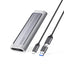Orico AXM2F-V1 M.2 NGFF USB-C 5Gb/s Diskų Dėklas - Pilkas -- Hard Drive Adapters